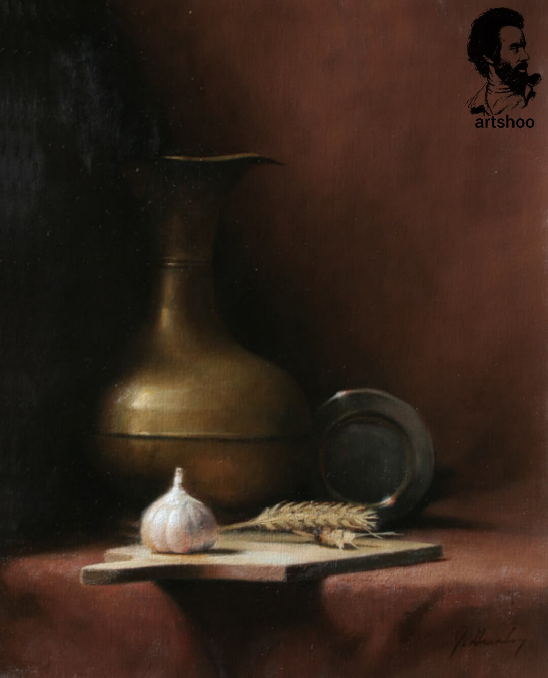 آموزش نقاشی رنگ روغن